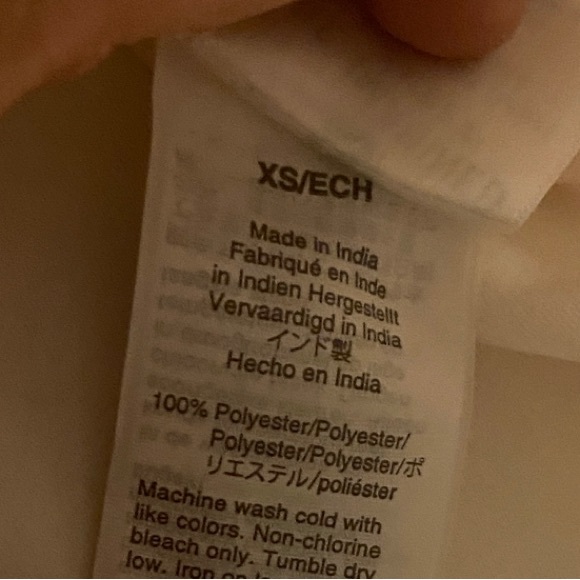 JCREW Cream Ruffle Blouse - Picture 6 of 7